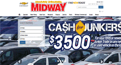 Desktop Screenshot of midwaychevy.com